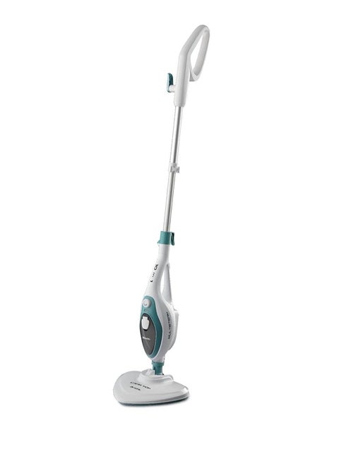 10-In-1 Steam Mop Unlimited Autonomy With Adjustable Height 350ML 1500 W 4164 White