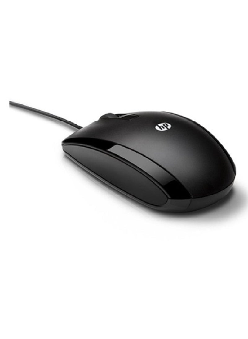 HP - USB3 Button Wired Mouse Model KY619 Black - Image 1