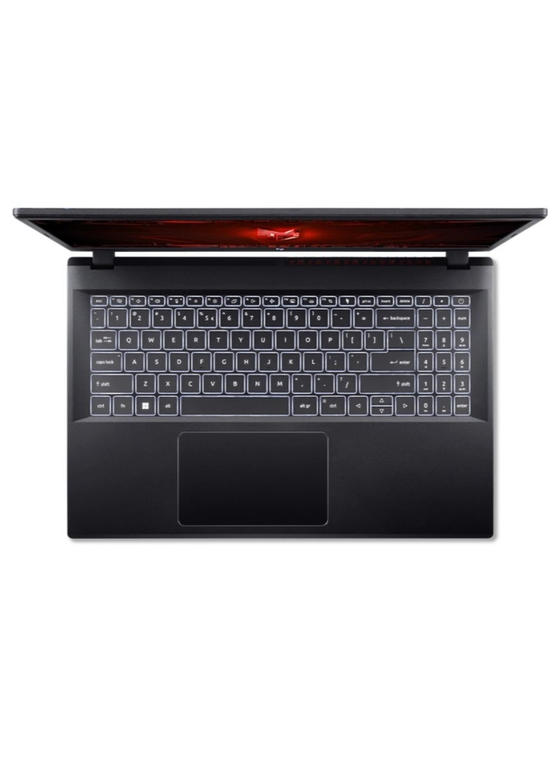 Acer Nitro V15 ANV15-51-73R8 Gaming Laptop With 15.6-Inch Full HD 144Hz, Core i7-13620H Processor/16GB RAM DDR5/512Gb NVMe SSD/Nvidia RTX 4050 6Gb GDDR6/Windows 11 Home/ English Obsidian Black - Image 4