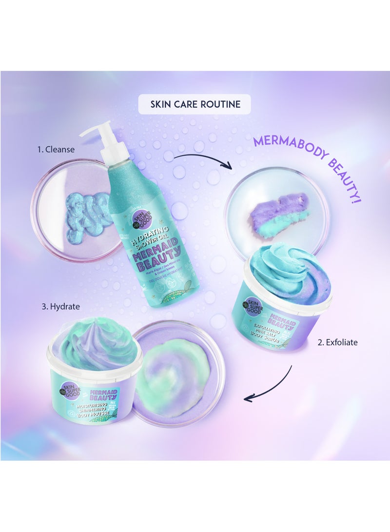 Organic Shop Moisturizing Shimmering Body Mousse. Be Mer-Mazing! 250ml  - Image 3