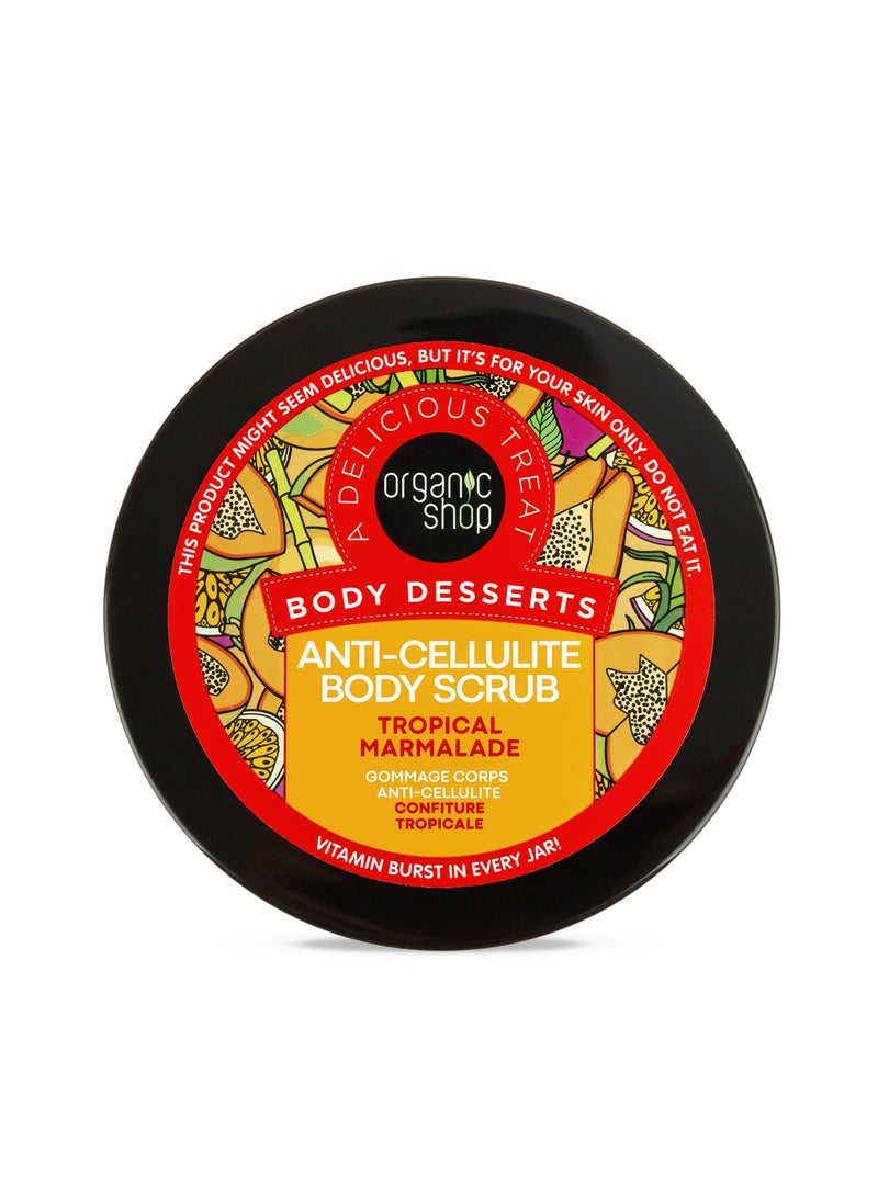 أورجانيك شوب مقشر الجسم المضاد للسيلوليت من Body Desserts بمربى استوائي - Image 2