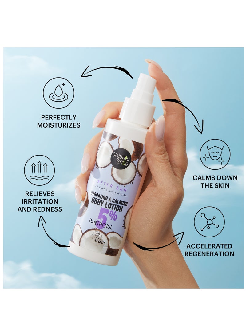 Organic Shop After Sun Hydrating & Calming Body Lotion 150ml - Image 2