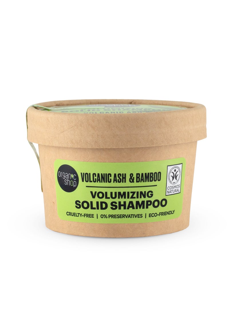 أورجانيك شوب شامبو مكثف للرماد البركاني والخيزران 60 جرام - Image 1