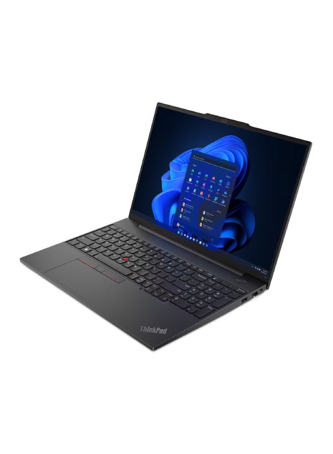 لينوفو لابتوب ثينك باد E16 الجيل الأول بشاشة مقاس 16 بوصة (1200 × 1920) ومعالج إنتل كور i7-13700H/ذاكرة وصول عشوائي رام دي دي ار فور سعة 16 جيجابايت/محرك أقراص اس اس دي سعة 512 جيجابايت/بدون ويندوز/بطاقة رسومات إنتل آيريس اكس اي الإنجليزية/العربية أسود جرافيت  - Image 2
