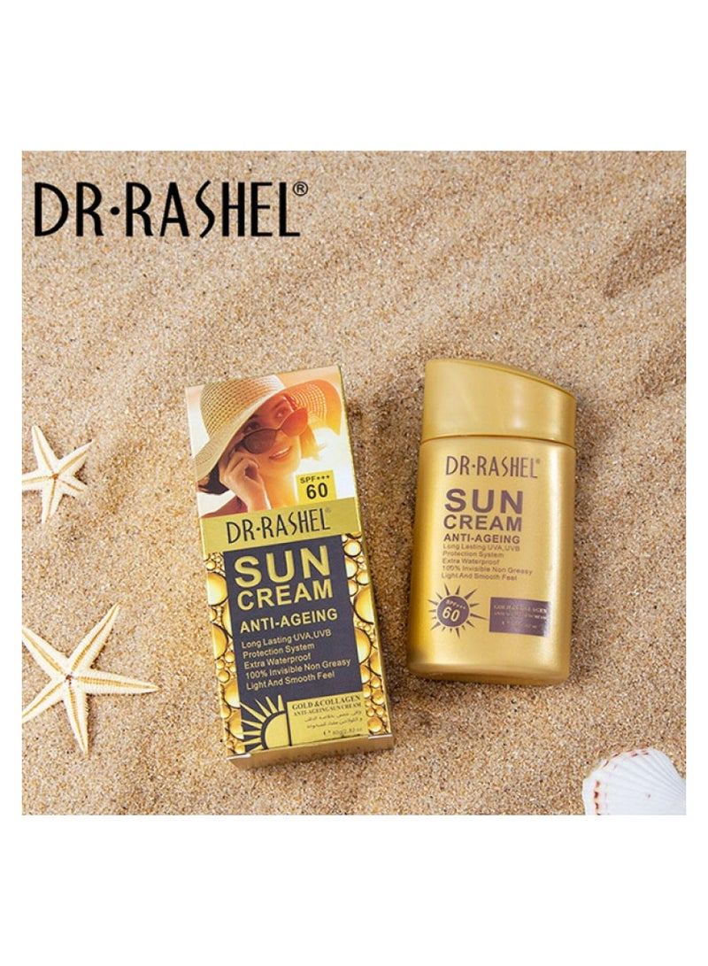 DR. RASHEL Sun Cream Anti Aging Gold 80grams - Image 2
