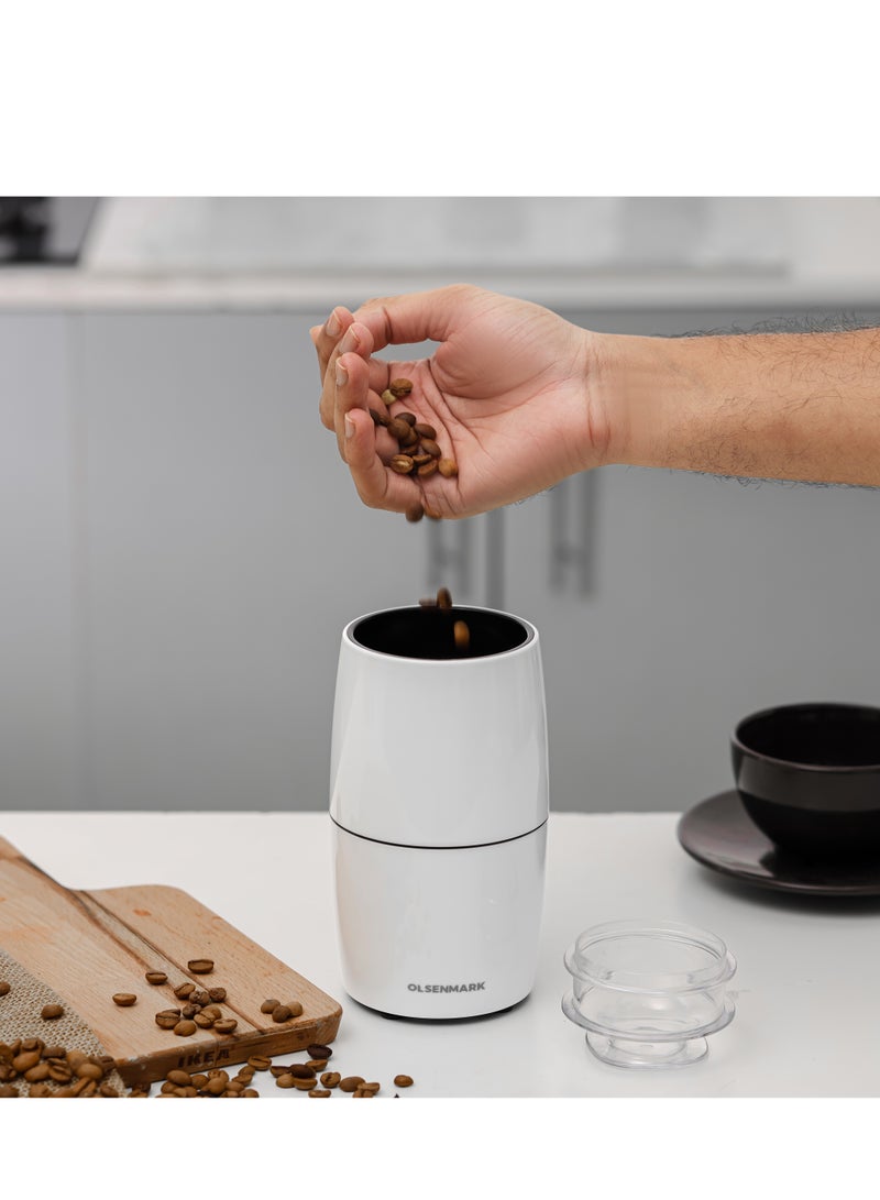 أولسنمارك مطحنة قهوة كهربائية محمولة 150 W OMCG7023 - Image 3