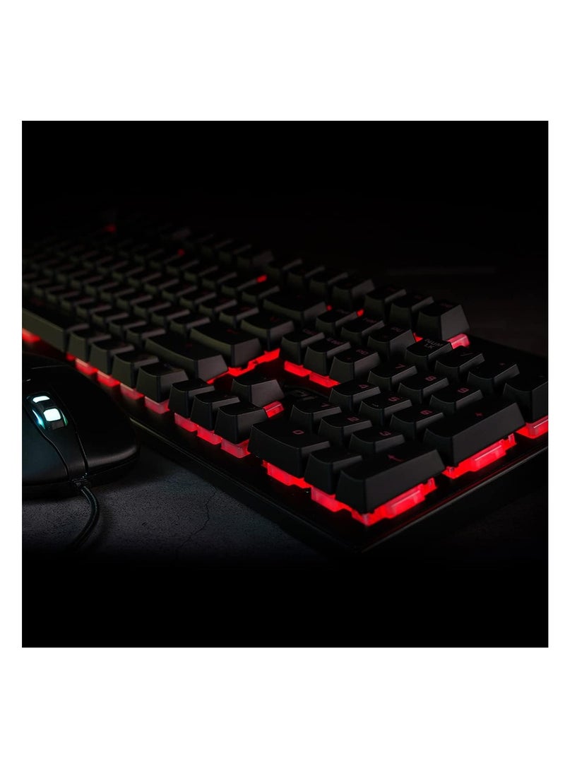 إكس بي جي - لوحة مفاتيح الألعاب الميكانيكية Xpg Infarex K10 RGB، مع تأثيرات الإضاءة ومفاتيح مضادة للظلال ومفاتيح الوسائط - Image 1