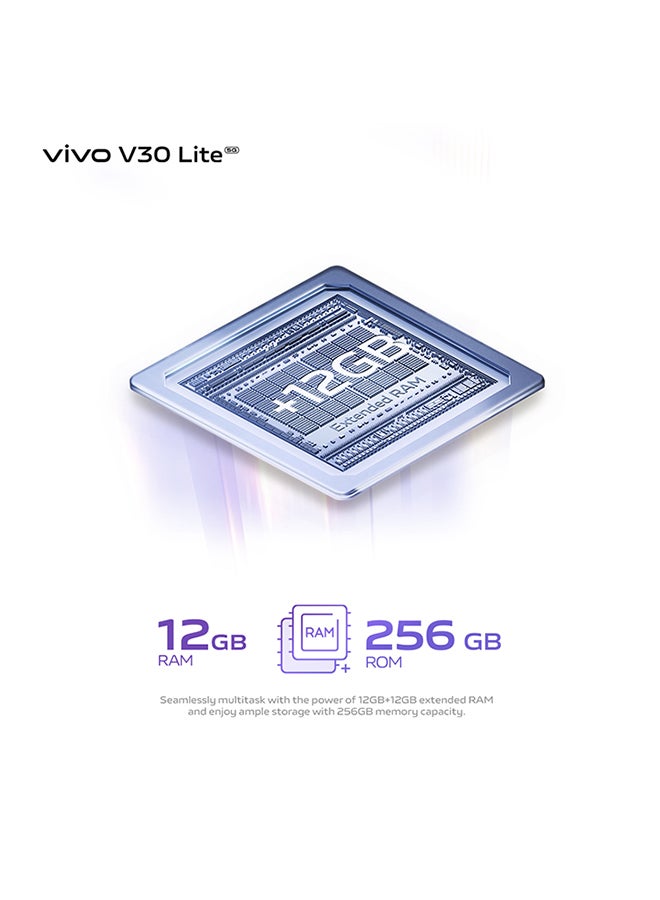 vivo - V30 Lite 5G Dual SIM Crystal Black 12GB RAM 256GB - Image 1