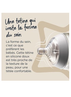 tommee tippee Tommee Tippee Closer To Nature Feeding Bottle 150ml, White  - Image 3