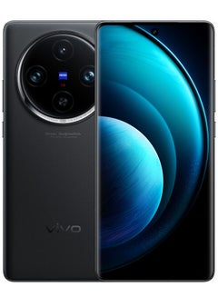 X100 Pro 5G 16Gb+512Gb 6.78 Inches LTPO Amoled Screen Dimensity 9300 Android 14 Camera 50MP 100W SuperCharge Smartphone, Black Chinese Version