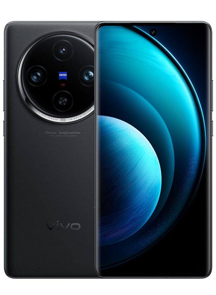 vivo - X100 Pro 5G 16Gb+512Gb 6.78 Inches LTPO Amoled Screen Dimensity 9300 Android 14 Camera 50MP 100W SuperCharge Smartphone, Black Chinese Version - Image 1
