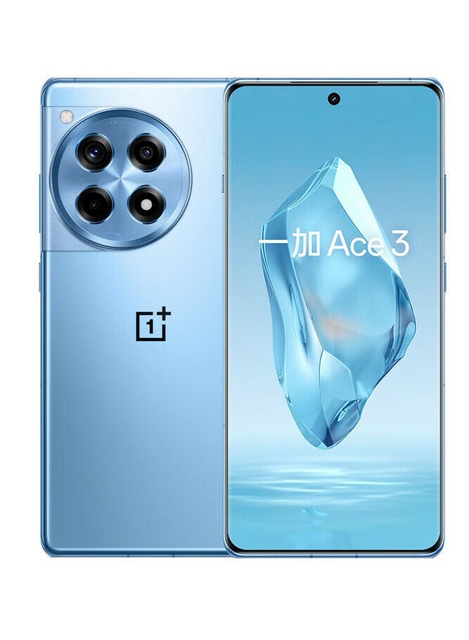 OnePlus ACE 3 12Gb+256Gb 6.78" 3D Amoled 5G Smartphone 50.0MP NFC 5500mAh WiFi 7 Blue Chinese Version  - Image 1