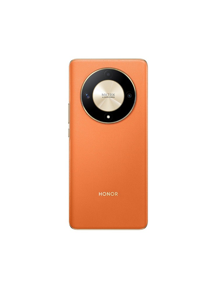 Honor - X9b Dual SIM Sunrise Orange 12GB RAM 256GB 5G With Honor Choice Earbuds X5 - Image 1