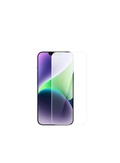 Baseus OS-Baseus Sapphire Series Privacy Protection Tempered Glass Screen Protector (with Dust Filter) for iP 13 Pro Max/14 Plus, Clear (Pack of 1, with cleaning kit and dust-proof installation tool) Clear  - Image 2