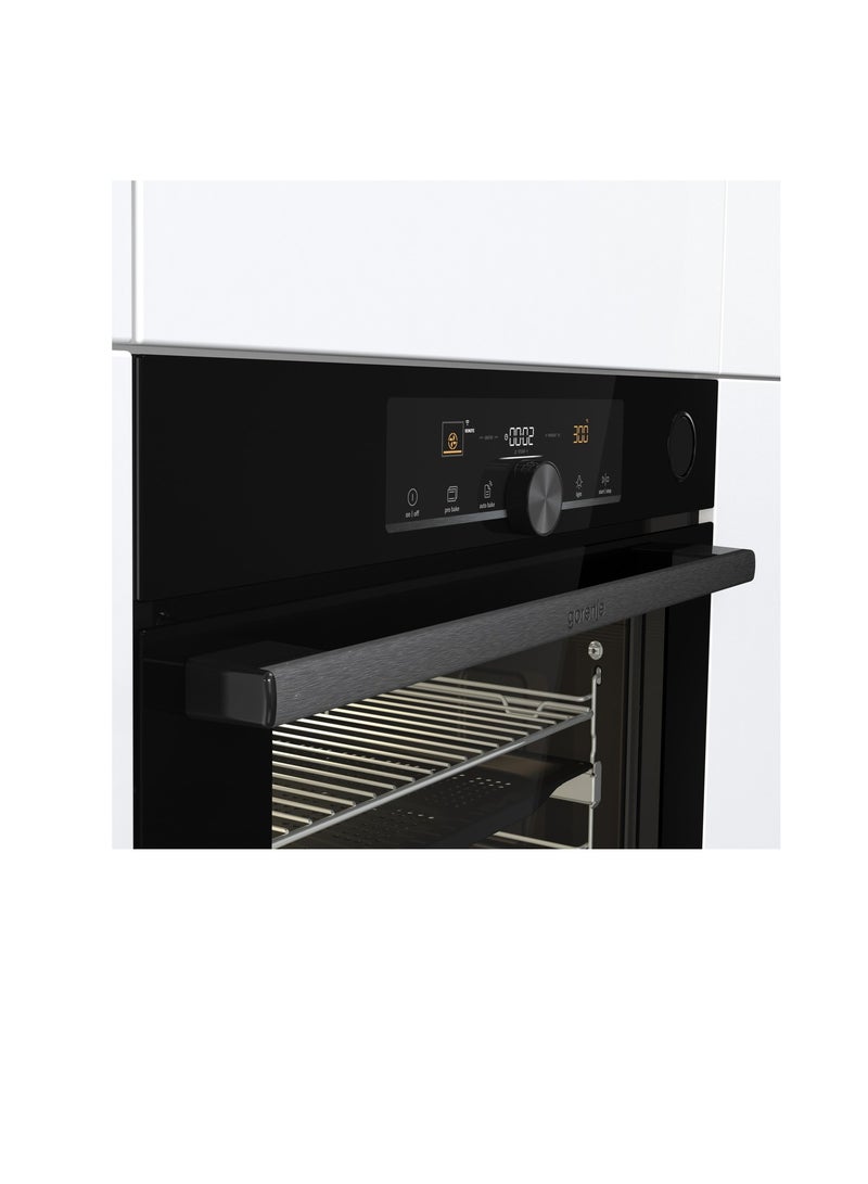 Gorenje Electric oven 60 cm, black color, 77 liter, Wi-FI operation, Airfry - BSA6747A04BGWI Black - Image 4