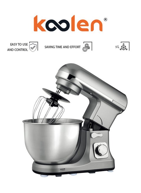 Stand Mixer 5L /6 Speed 5 L 1000 W 801113004 Grey