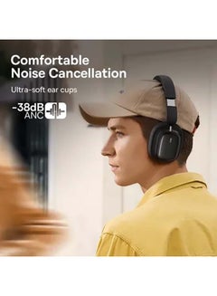 Baseus Baseus Bowie H1i Wireless Headphones - ANC Headphones 100 Hours Playtime - Black Black  - Image 3