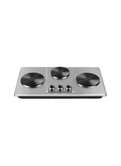 Electric Hot Plate 3 Burner 2800 W 816105006 Silver