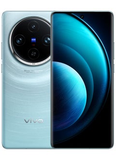 X100 Pro 5G 16Gb+1Tb 6.78 Inches LTPO Amoled Screen Dimensity 9300 Android 14 Camera 50MP 100W SuperCharge Smartphone, Blue Chinese Version