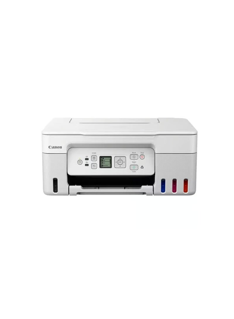 Canon PIXMA G3470 Series All in One Inkjet Printer- White - Image 1