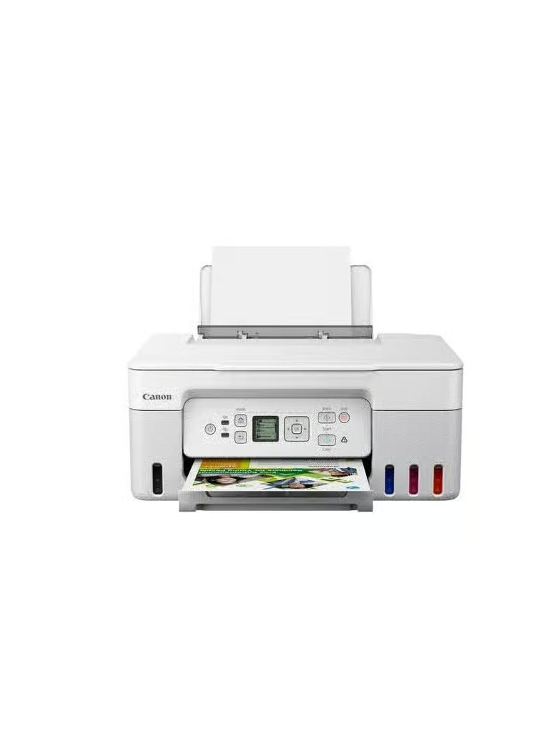 Canon PIXMA G3470 Series All in One Inkjet Printer- White - Image 3