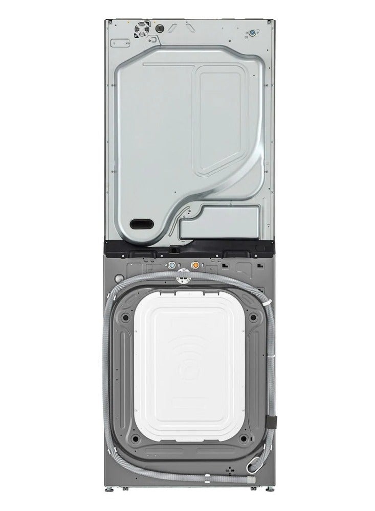 LG Wash Tower -  16 Kg Dryer - Direct Drive Inverter Motors - Smart ThinQ - 21 kg FWT2116SS Silver  - Image 5