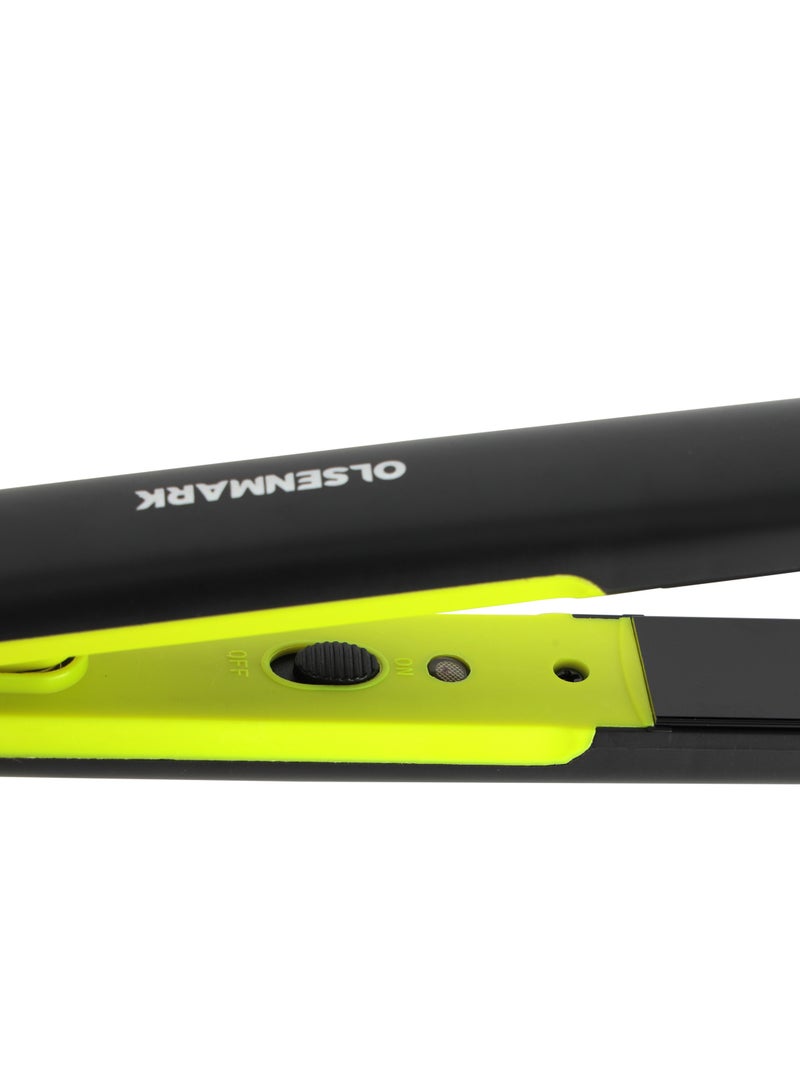 Olsenmark StraightCare Essential Thermo Protect Hair Straightener-OMH4107 green and black  - Image 4