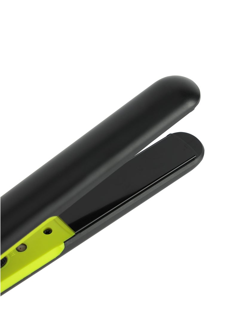 Olsenmark StraightCare Essential Thermo Protect Hair Straightener-OMH4107 green and black  - Image 3