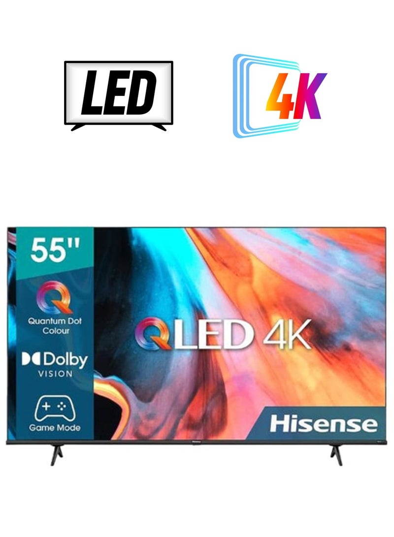 Hisense 4K Smart DLED Television 55 Inch (2023 Model) 55A61K Black  - Image 1