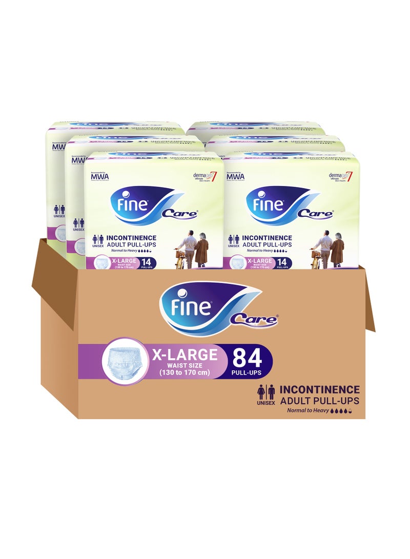 Fine Care - Incontinence  Adult Diapers X-Large  84 Count - Image 1