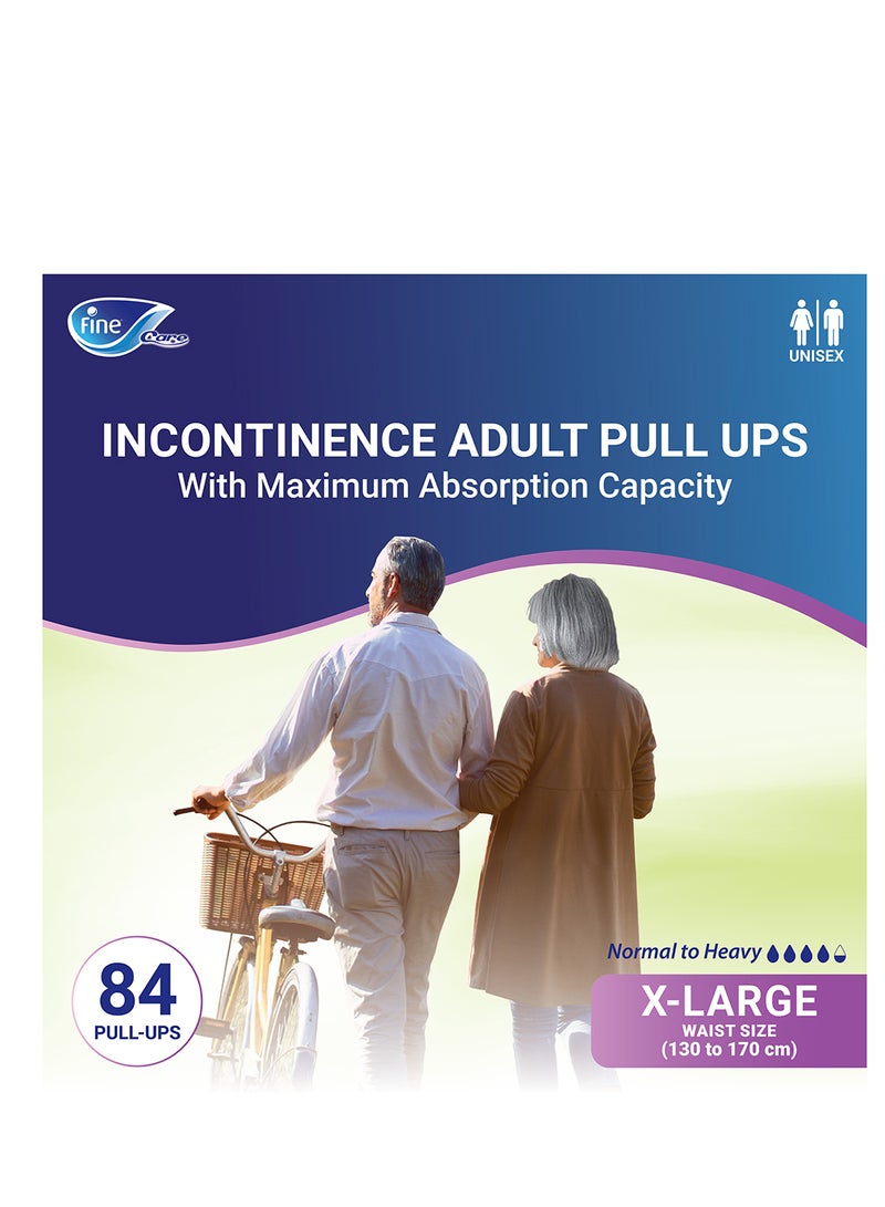 Fine Care - Incontinence  Adult Diapers X-Large  84 Count - Image 1