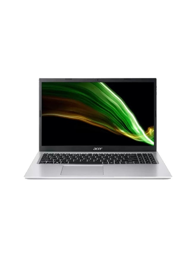 أيسر - Aspire 3 Laptop With 15.6 Inch Full HD(1920x1080) Display,Core i7-1165G7 Processor/8GB RAM DDR4/512GB SSD/DOS(Without Windows)/Intel Iris XE Graphics/ English/Arabic Silver - Image 1