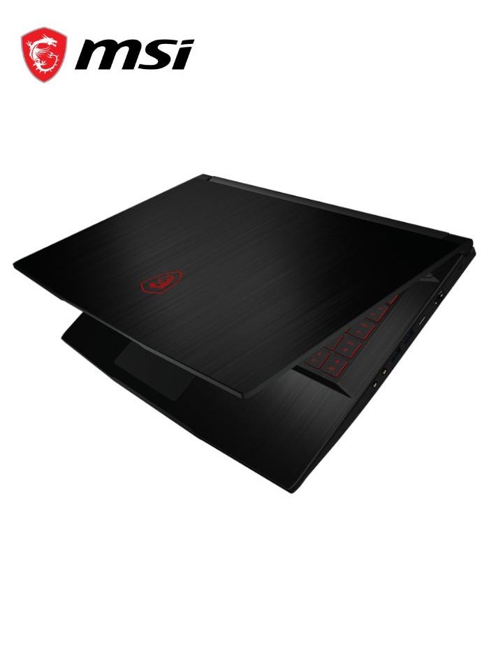 MSI MSI GF63 Thin 12UCX Intel Core i5 12450H 2 GHz, 8GB RAM, 512GB SSD, NVIDIA RTX 2050 4GB GDDR6,15.6"FHD(1920x1080) 144Hz ,Backlit Keyboard (Red), Black English/Arabic Black  - Image 4