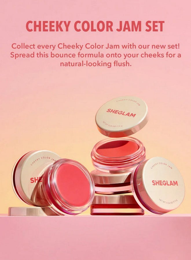 SHEGLAM Cream Blush Cheeky Color Jam Carnation Dreams - Image 4