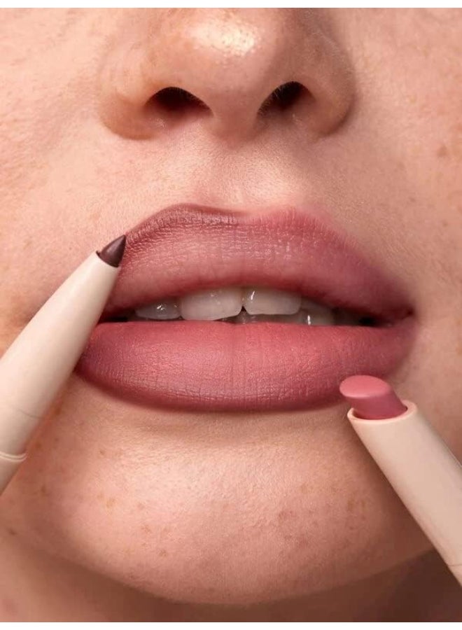 SHEGLAM - Glam Lipstick And Lip Liner 101 MACARON - Image 1