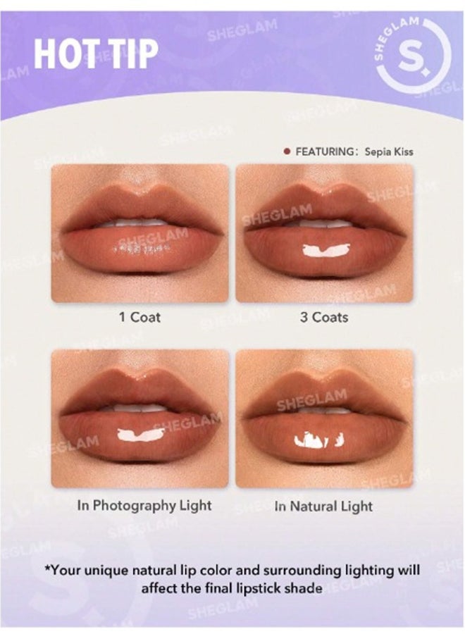 شيجلام Pout-Perfect Shine Lip Plumper  - Image 5