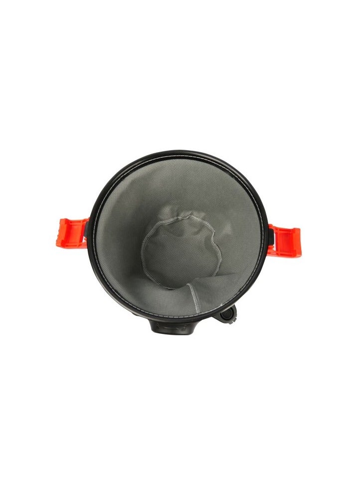 عفرا مكنسة كهربائية AFRA Japan للتنظيف الجاف والرطب بقوة 1200 وات وسعة 20 لترًا وفرشاة وفوهة 2 في 1 وطول السلك 3.5 متر وهيكل من الفولاذ المقاوم للصدأ وحاصلة على شهادة GMARK ESMA وROHS وCB - Image 5