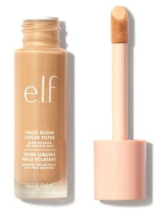 e.l.f. Wrap Hello Glow Liquid Facial Filter Medium 5 - 31.5 Oz Beige  - Image 2
