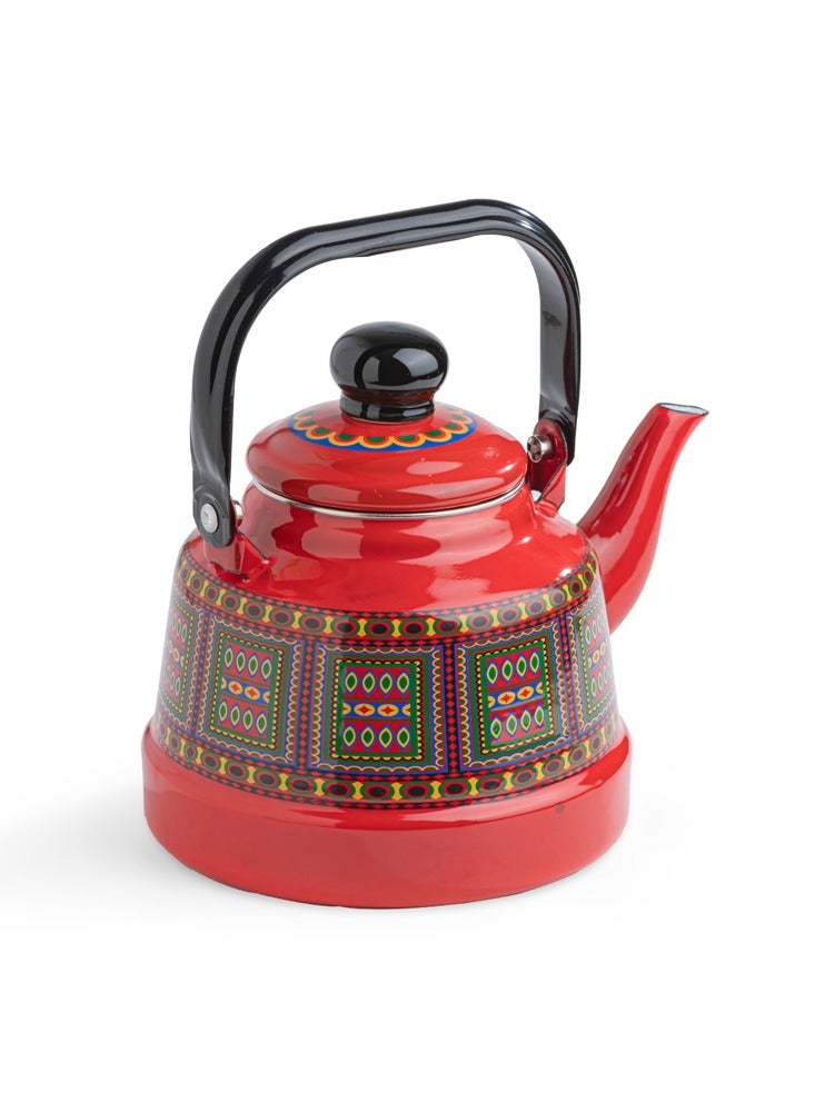 Enamel Kettle Asiri Design 1.1Liters