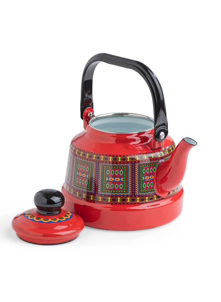 Enamel Kettle Asiri Design 1.1Liters