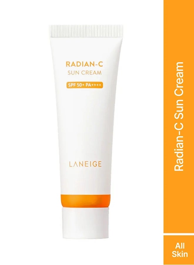 LANEIGE - Radian-C Sun Cream SPF 50+ Pa++++ White 50ml - Image 1