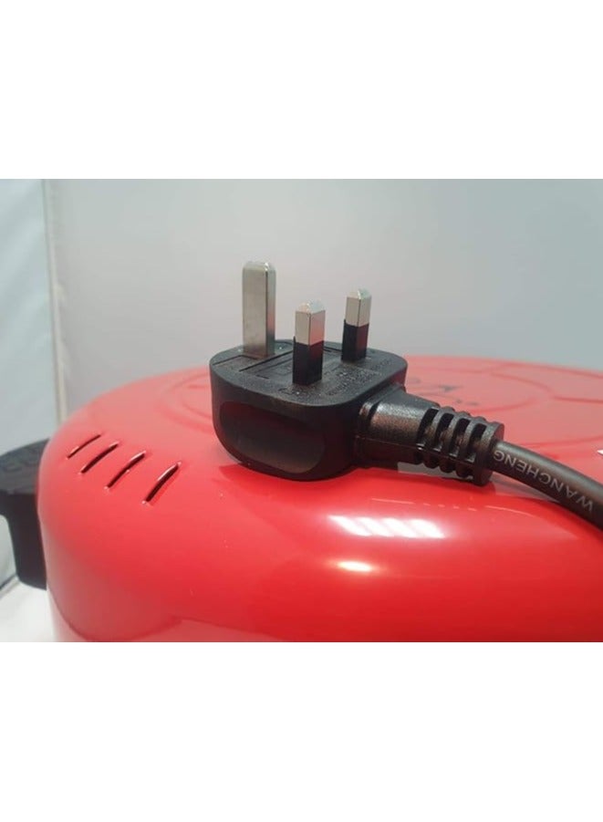 KOOLEN Arabic Bread And Pizza Maker 1800 W 800109002 Red  - Image 4