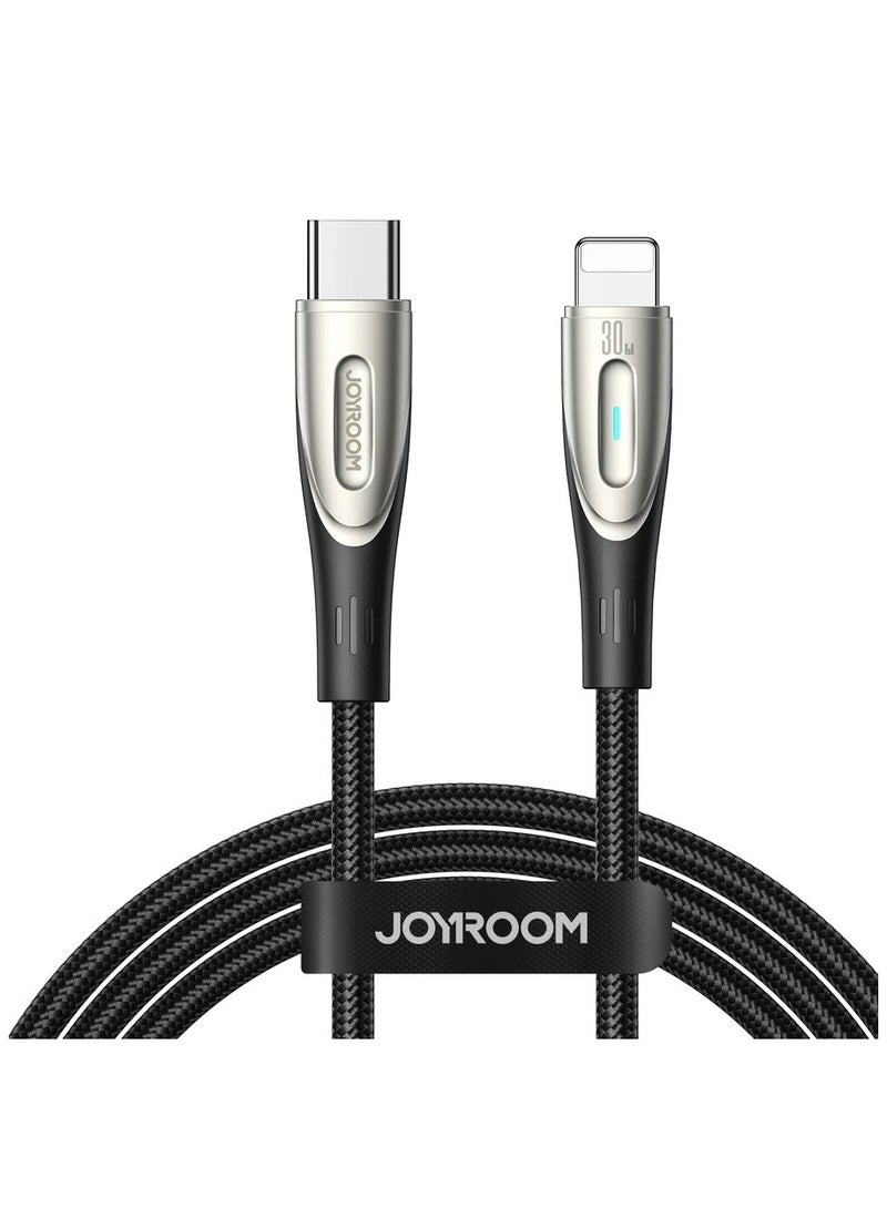 SA27-CL3 30W Data Cable (Type c To Lightning) 3m-Black Black