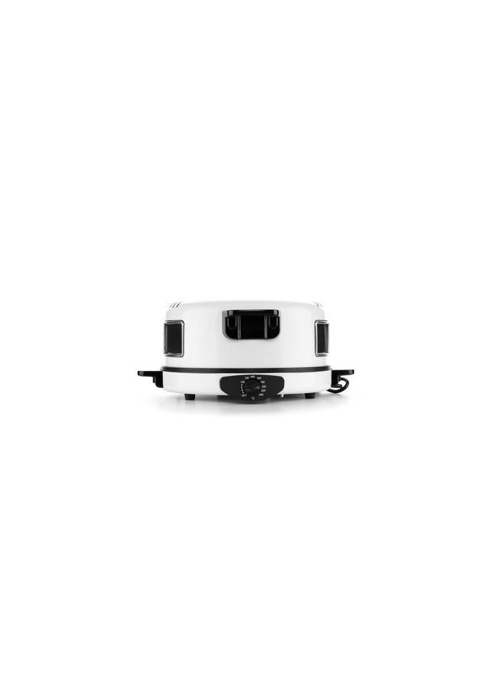 KOOLEN Arabic Bread And Pizza Maker 30Cm 1800 W 800109001 white  - Image 3