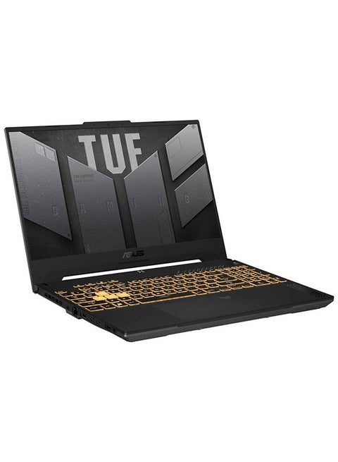 لابتوب توف جيمينج F15 FX507VV-I7161G بشاشة مقاس 15.6 بوصة ومعالج كور i7-13620H وذاكرة وصول عشوائي رام 16 جيجابايت ومحرك أقراص إس إس دي سعة 1 تيرابايت وبطاقة رسومات انفيديا جي فورس ار تي اكس 4060 سعة 8 جيجابايت ونظام تشغيل ويندوز 11 هوم الإنجليزية/العربية رمادي