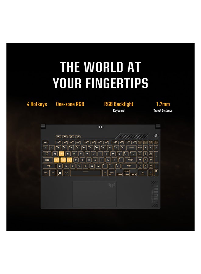 ASUS - TUF Gaming A15 FA507UV-916512G Gaming Laptop With 15.6-Inch 144Hz Display, AMD Ryzen 9 Processor/16GB RAM/ 512GB SSD/8GB Nvidia Geforce RTX 4060 Graphics Card/Windows 11 Home English/Arabic Mecha Gray - Image 1