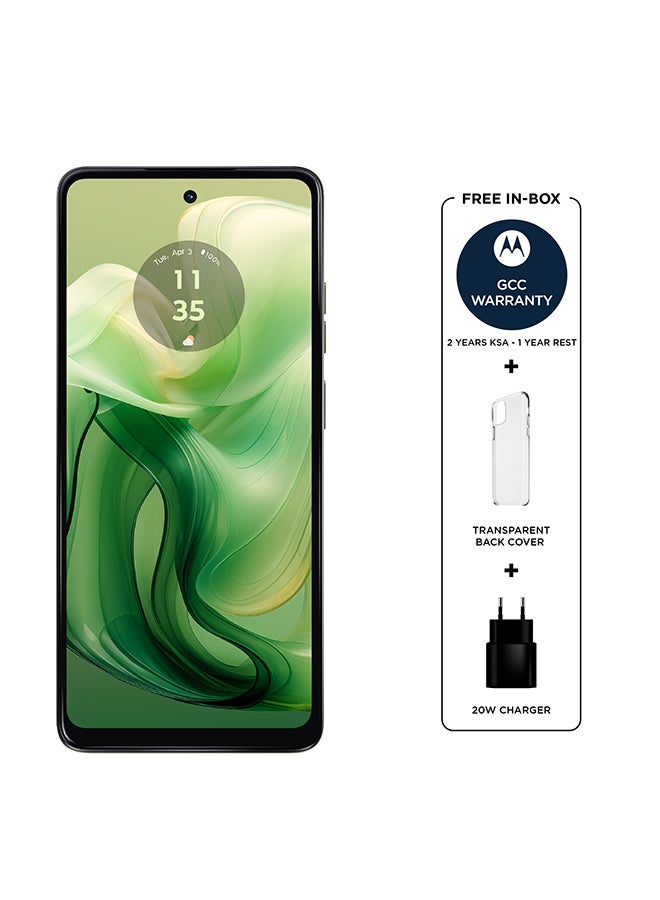 Motorola G24 Dual SIM Ice Green 8GB RAM 128GB 4G - Middle East Version  - Image 2