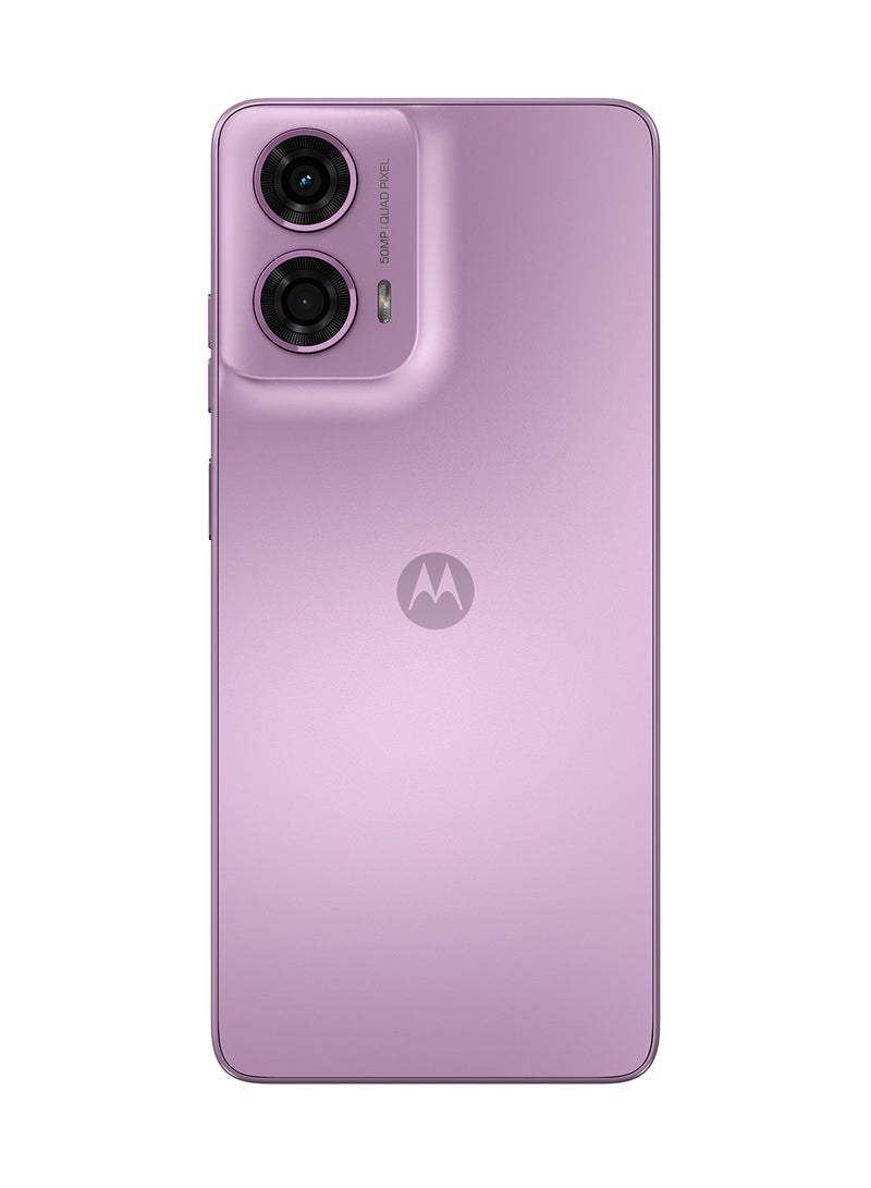 Motorola G24 Dual SIM Pink Lavender 8GB RAM 128GB 4G - Middle East Version  - Image 3