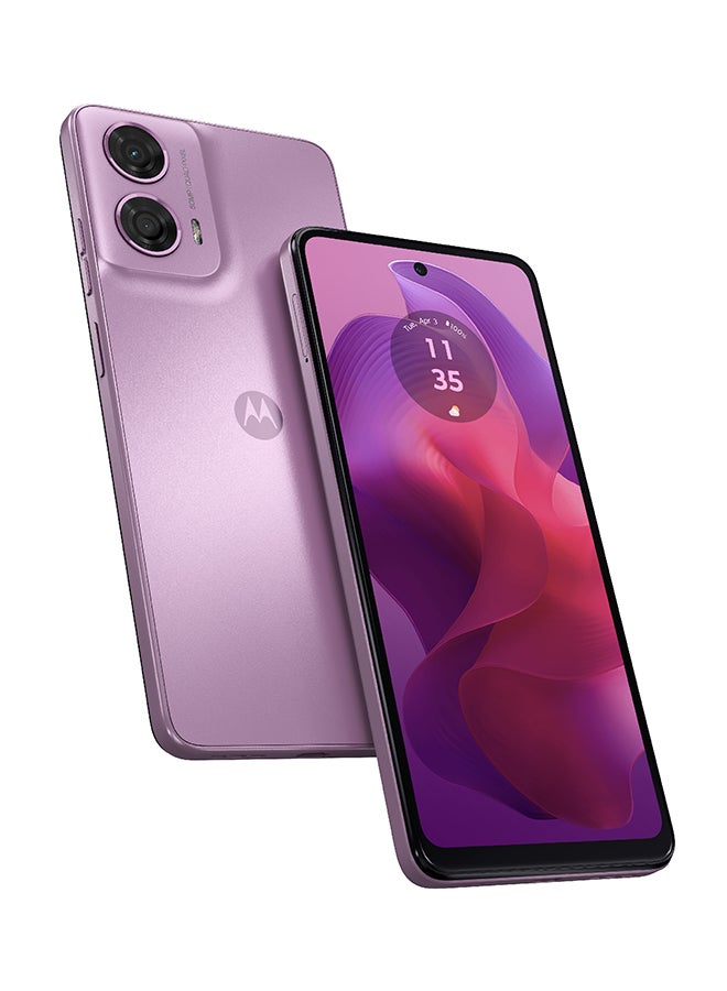 Motorola G24 Dual SIM Pink Lavender 8GB RAM 128GB 4G - Middle East Version  - Image 1