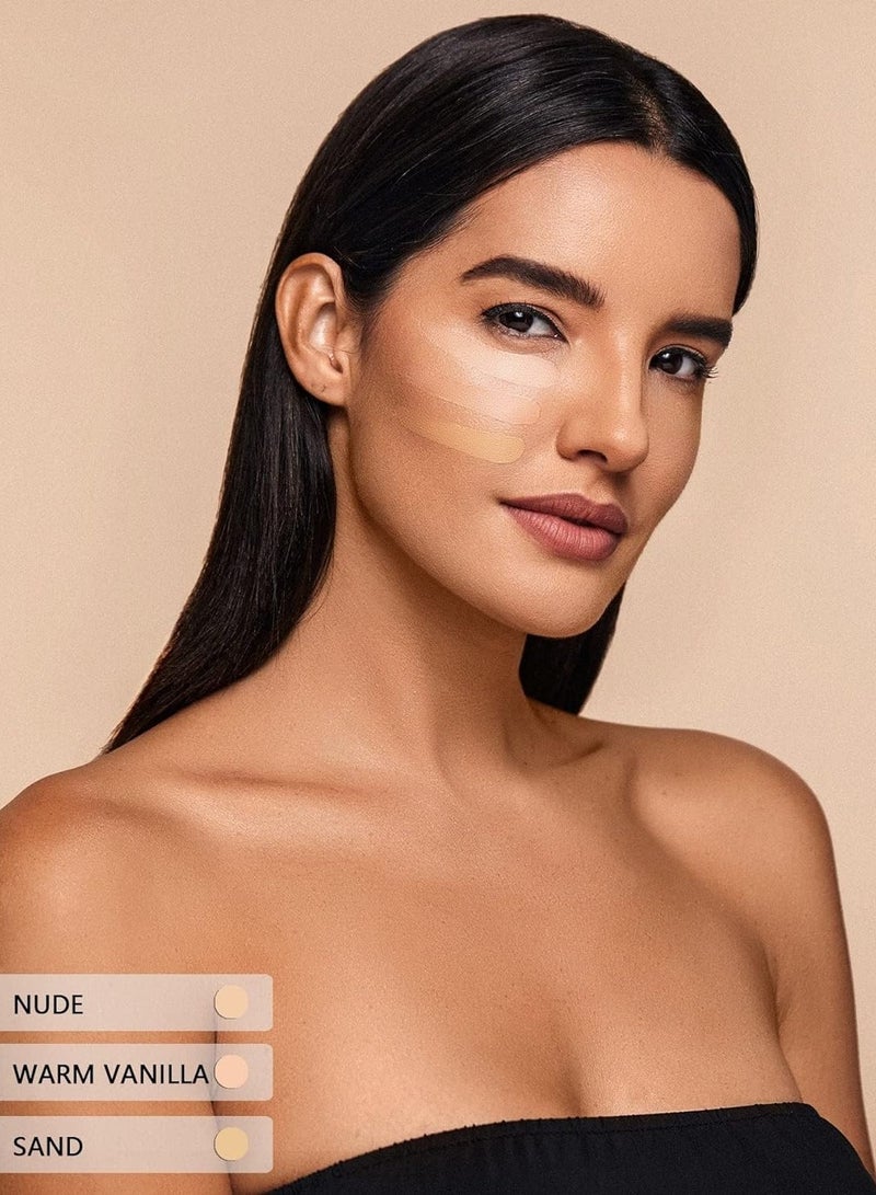 Complexion Pro Long Lasting Breathable Matte Foundation - Warm Vanilla Beige